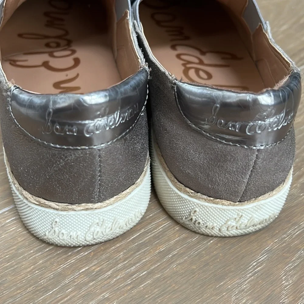 Sam Edelman Miles Metallic Flat Slip On Shoes - Picture 6 of 8